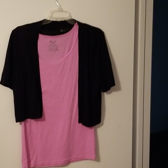 Lane Bryant Tops - Shrug with a free tee